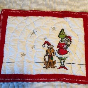 Pottery Barn Kids Grinch Sham